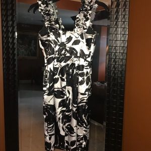 Black/white Cocktail dress